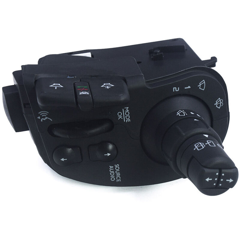 foto del prodotto interruttore compatibile per clio 3, kangoo 2 e modus 2005 2012 comandi tergicristallo, lavavetri e impostazioni radio