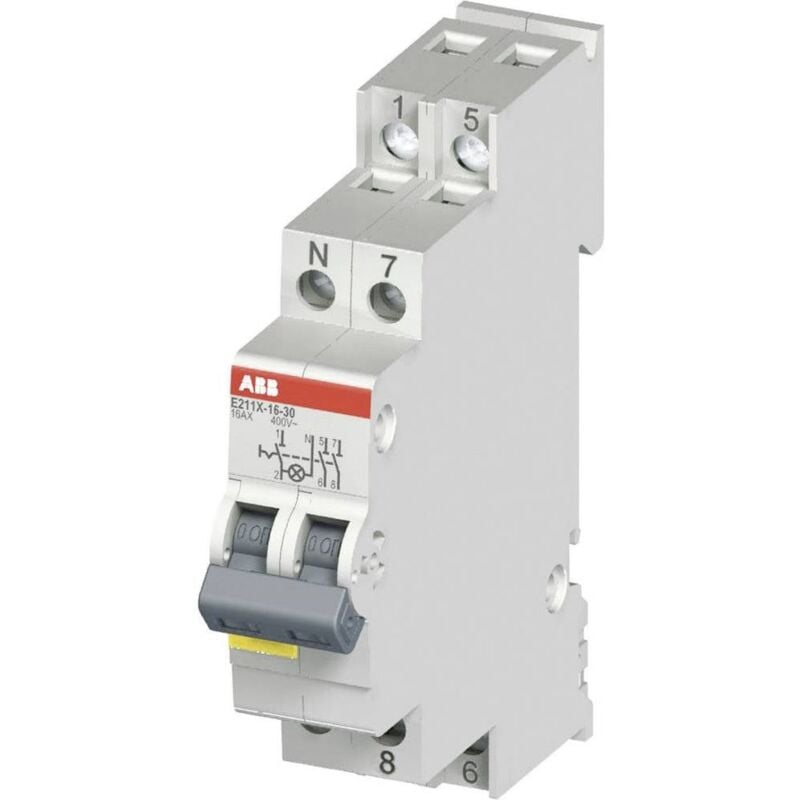 foto del prodotto interruttore con led 16 a 2 na 250 v ac, 400 v ac abb 2cca703110r0001