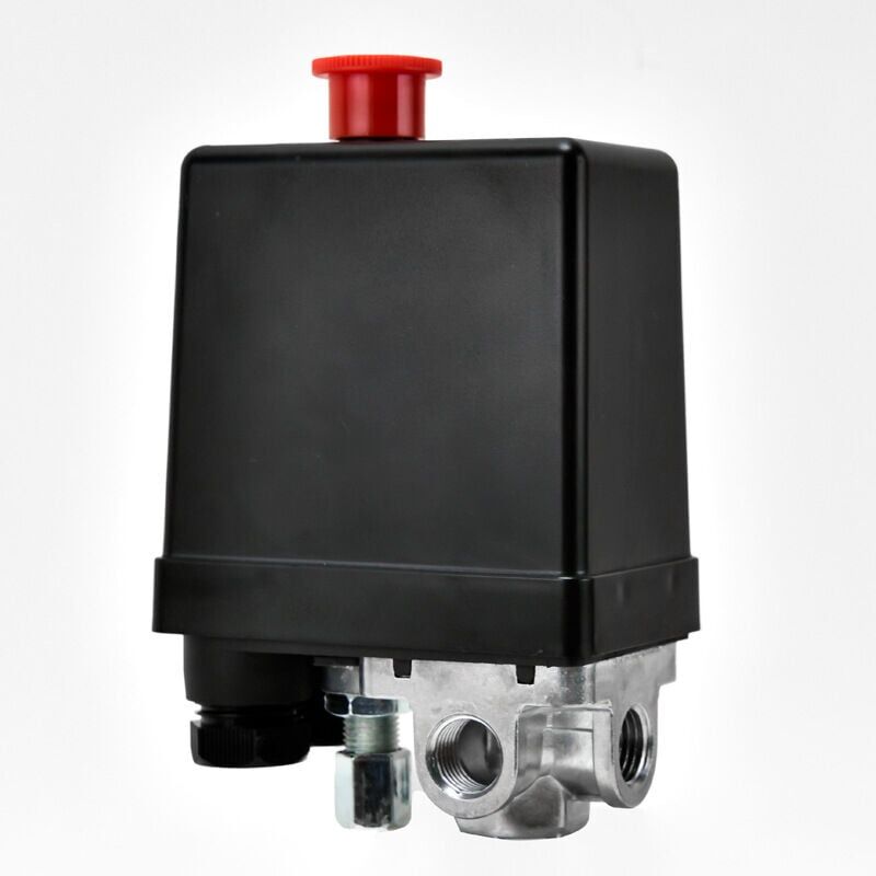 foto del prodotto interruttore del compressore d aria, interruttore automatico della pressione dell aria, pressostato, accessori per pompa dell acqua, quattro fori