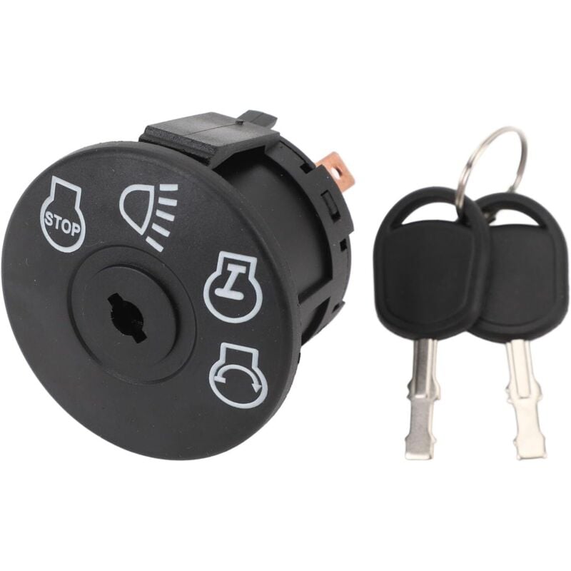 foto del prodotto interruttore di accensione e avviamento con 2 chiavi per trattorino tosaerba cub cadet