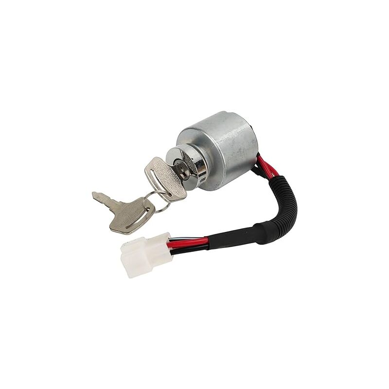 foto del prodotto interruttore di accensione motore, blocco interruttore di accensione con 2 chiavi, interruttore di avviamento accensione, 66101 55200 adatto per