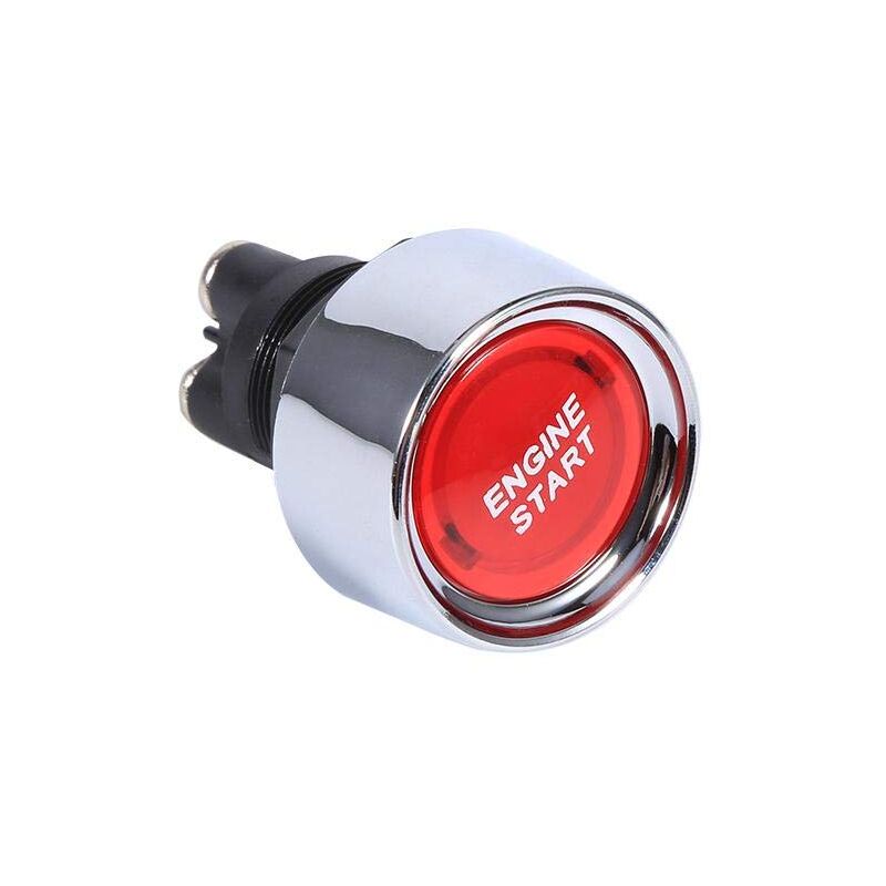 foto del prodotto interruttore di accensione per auto keenso, pulsante di avviamento a led multifunzione dc 12v 50a, pulsante di avviamento del motore dell auto
