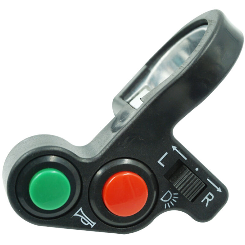 foto del prodotto interruttore di accensione spegnimento degli indicatori di direzione per clacson da moto fuoristrada multifunzione da 1 pezzo sollbry