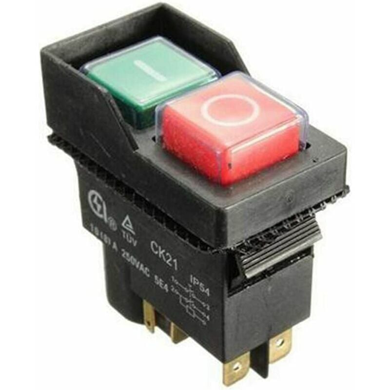 foto del prodotto interruttore di accensione spegnimento per miscelatore di calcestruzzo elettrico rotazionale interruttore elettromagnetico ck21b 250v 5pin carburatore