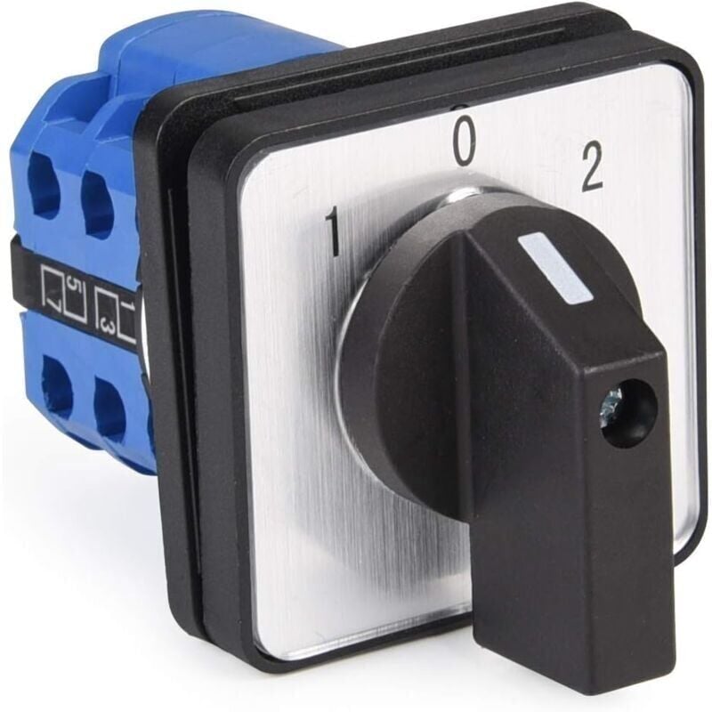 foto del prodotto interruttore di commutazione a camma rotante universale da 20 a, 3 posizioni, 8 terminali, 690 v