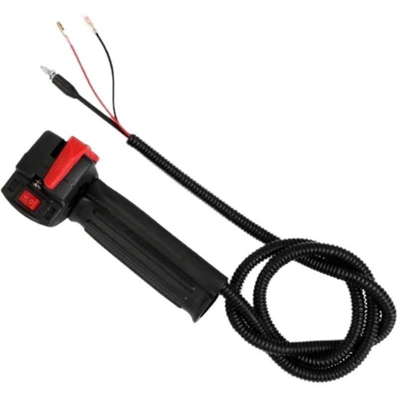 foto del prodotto interruttore di controllo dell acceleratore del tosaerba, leva di controllo del decespugliatore, diaframma dell acceleratore diretto, interruttore