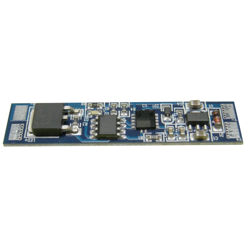 foto del prodotto interruttore di prossimit pcb per la striscia led 12 24 v dc 48w switch and regulator jandei