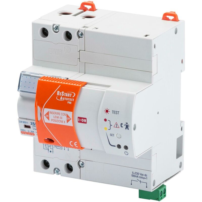 foto del prodotto interruttore differenziale autotest 2p 40a gw90902n - gewiss