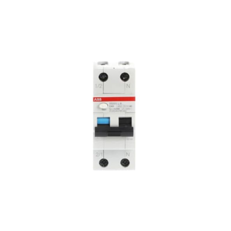 foto del prodotto interruttore differenziale ds201 l h 4 5ka 1p n c16 a30 abb ds201lhc16a30