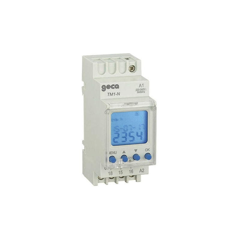 foto del prodotto interruttore elettrico timer orologio digitale 12 240vac dc 16a
