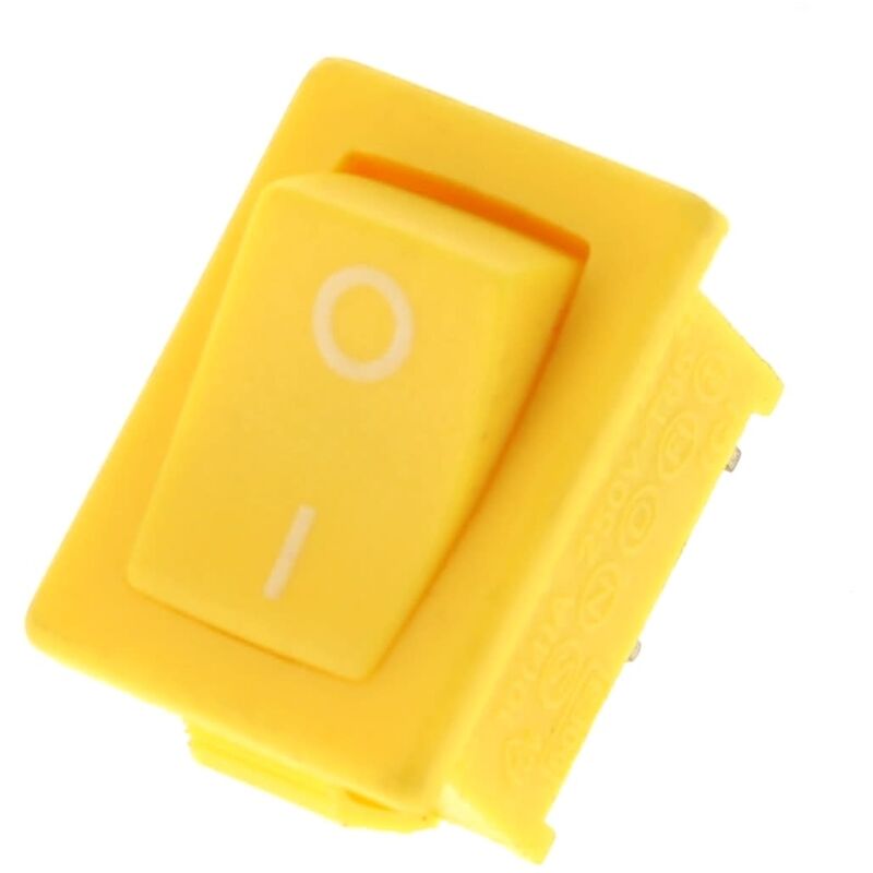 foto del prodotto interruttore giallo a 2 poli per levigatrice ryobi