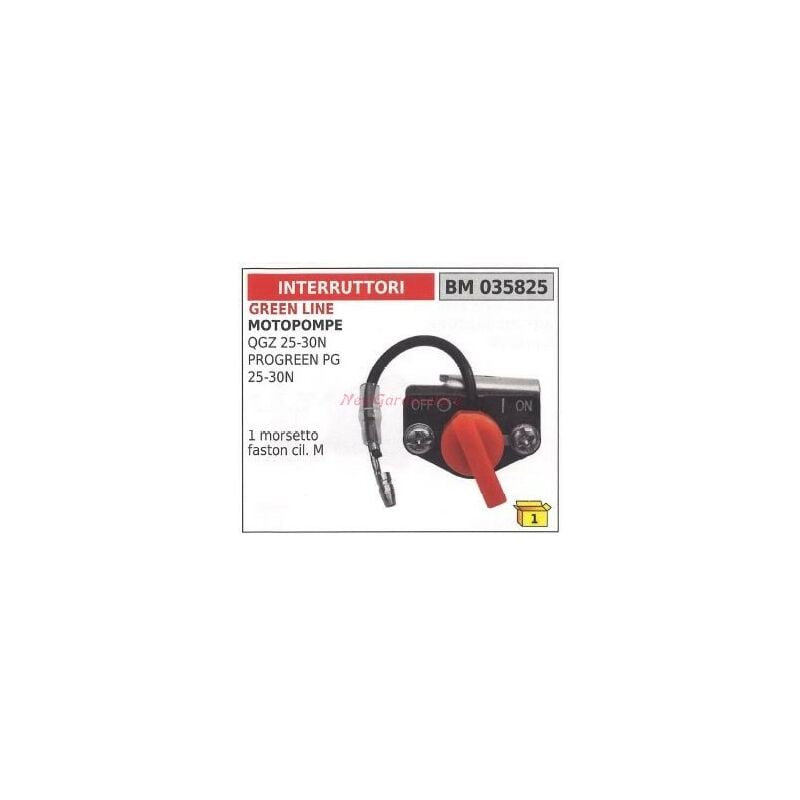 foto del prodotto interruttore green line motopompe qgz 25 30n progreen pg 25 30n 035825
