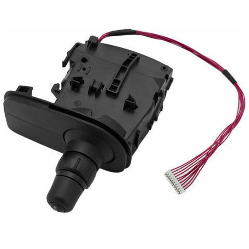 foto del prodotto interruttore indicatori di direzione 8201590638 di ricambio per renault clio mk3, modus, kangoo nero