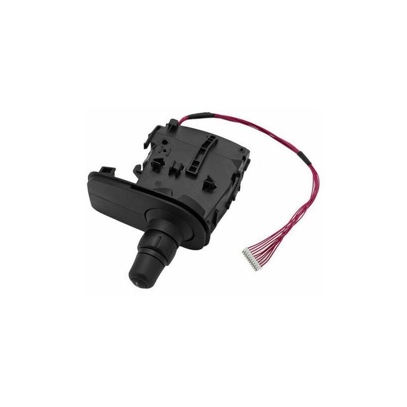 foto del prodotto interruttore indicatori di direzione kzq 8201590638 sostituzione per renault clio mk3, modus, kangoo nero