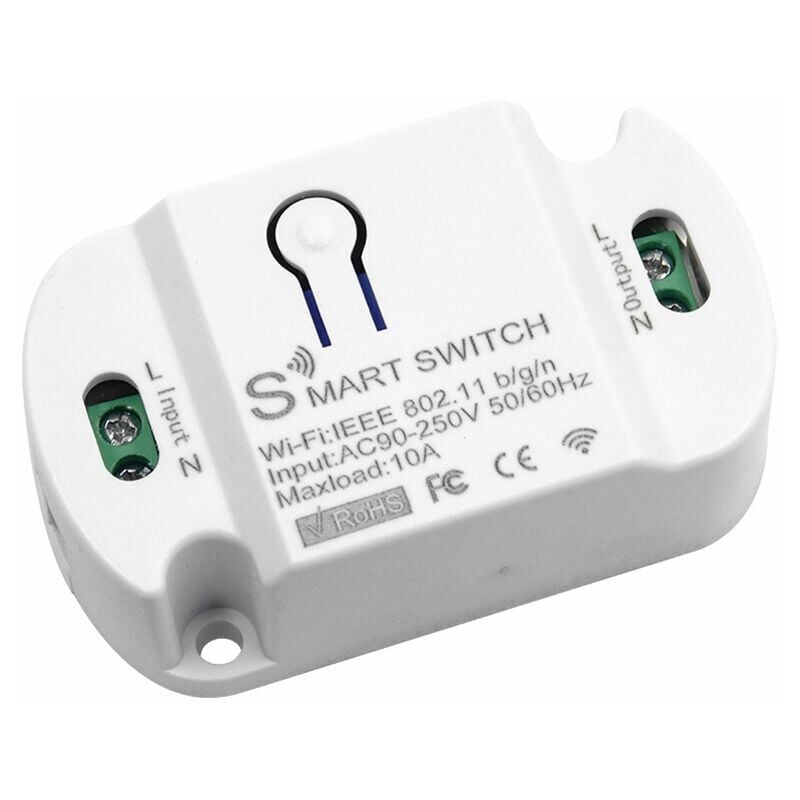foto del prodotto interruttore intelligente wifi smart life, interruttore della luce intelligente con telecomando, interruttori della luce elettrica interruttore