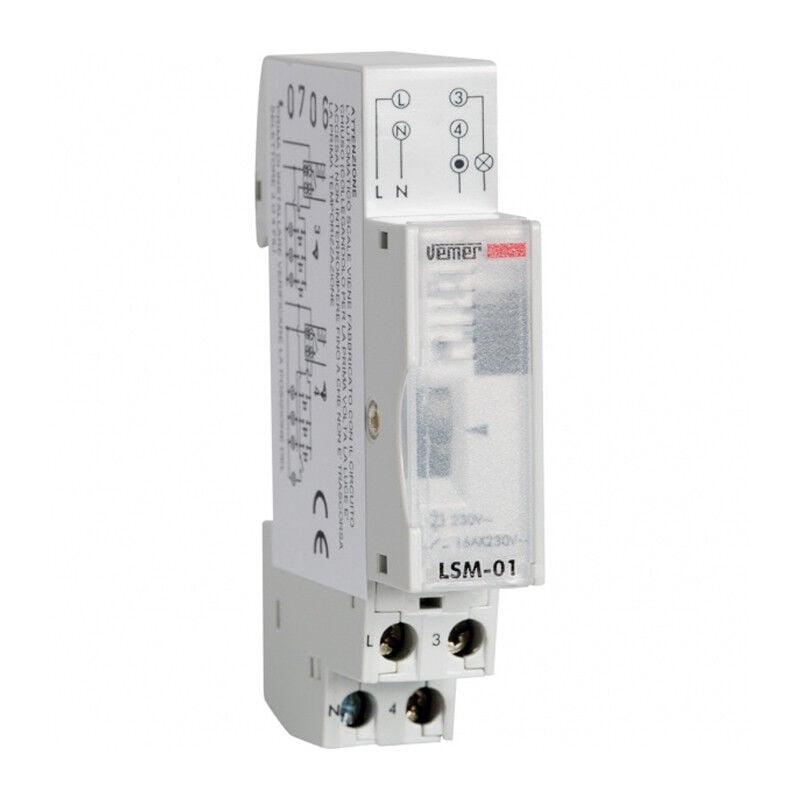 foto del prodotto interruttore luce scale modulare vemer lsm 01 ve073300