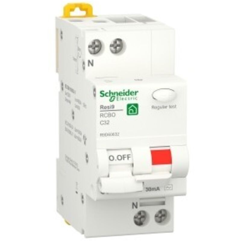 foto del prodotto interruttore magnet. differ. 1p nc 32a30ma ac 2m schneider cod. r9d60632 