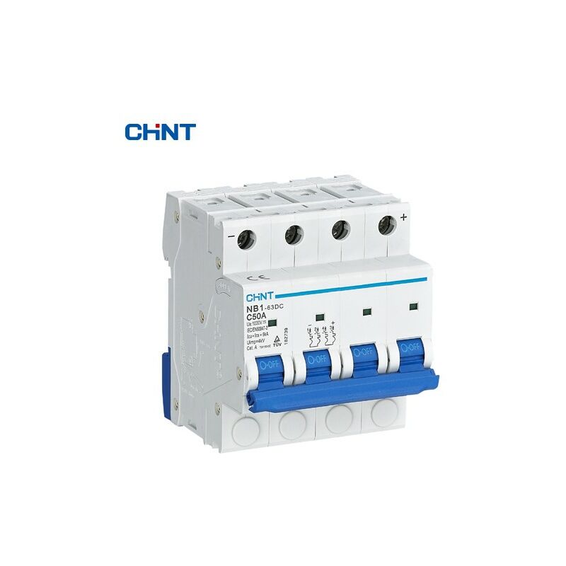 foto del prodotto interruttore magnetorermico 4 p 25a dc.1000v