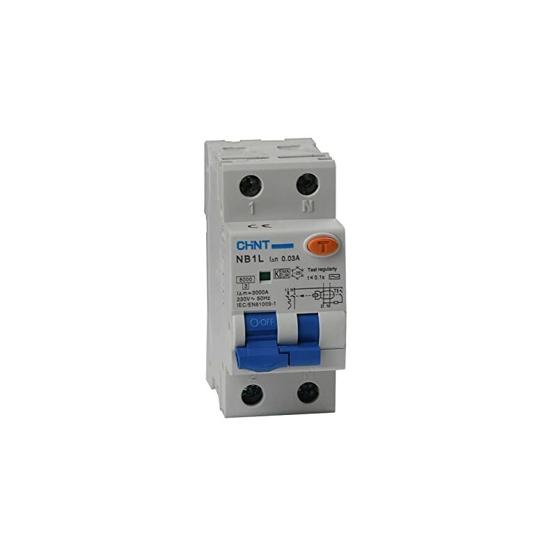 foto del prodotto interruttore magnetotermico 1p n 25a 6ka aub1l 203297 - chint