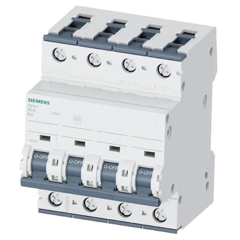 foto del prodotto interruttore magnetotermico 4p 32a 10ka curva d 5sy4432-8 - siemens