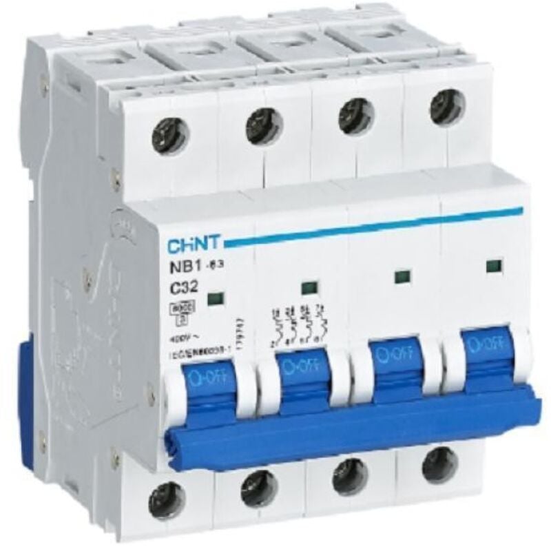 foto del prodotto interruttore magnetotermico 4p 32a 6ka nb1-63 180407 51410 - chint
