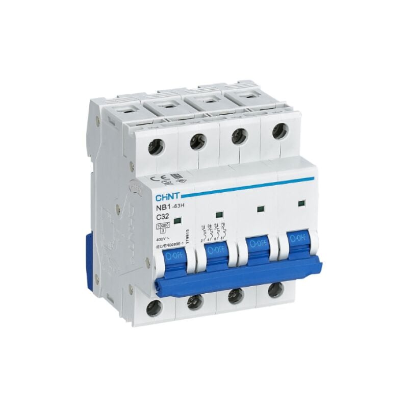 foto del prodotto interruttore magnetotermico chint 4p 32a 10ka curva c - 179915