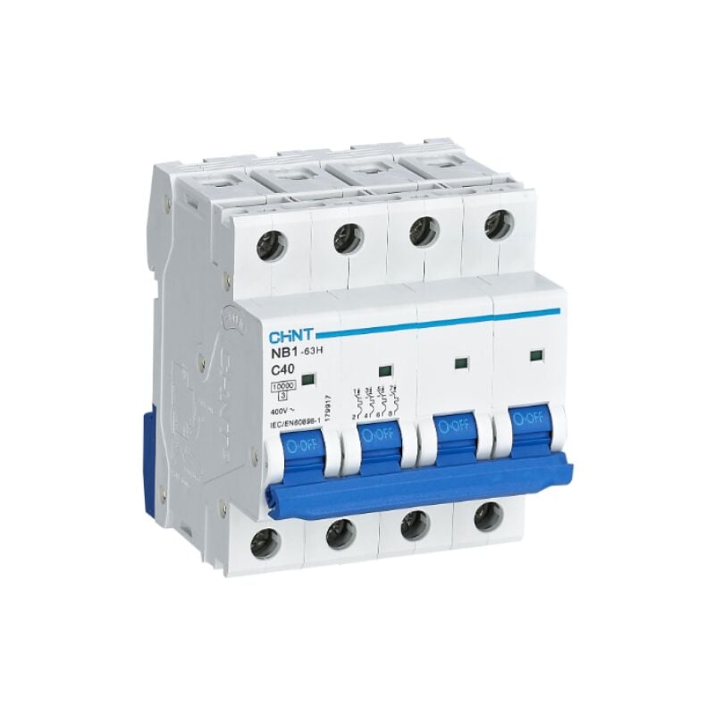 foto del prodotto interruttore magnetotermico chint 4p 40a 10ka curva c 179917