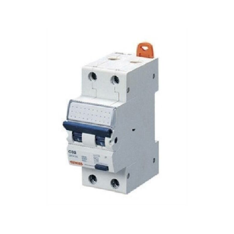 foto del prodotto interruttore magnetotermico con differenziale 2p 16a 6ka gw94127 gewiss