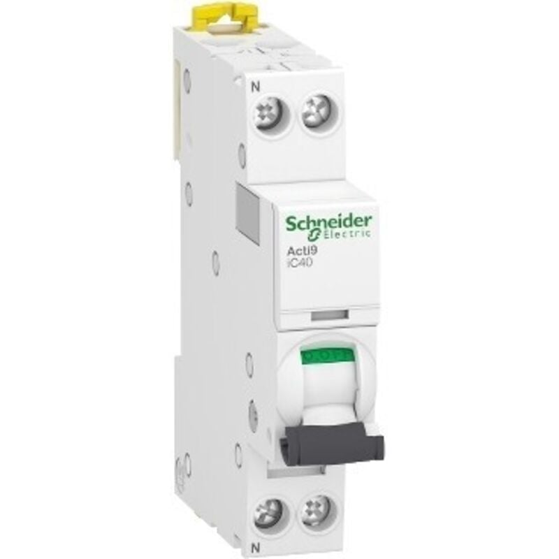 foto del prodotto interruttore magnetotermico ic40a 1p n c 40a 4500a schneider cod. a9p52640
