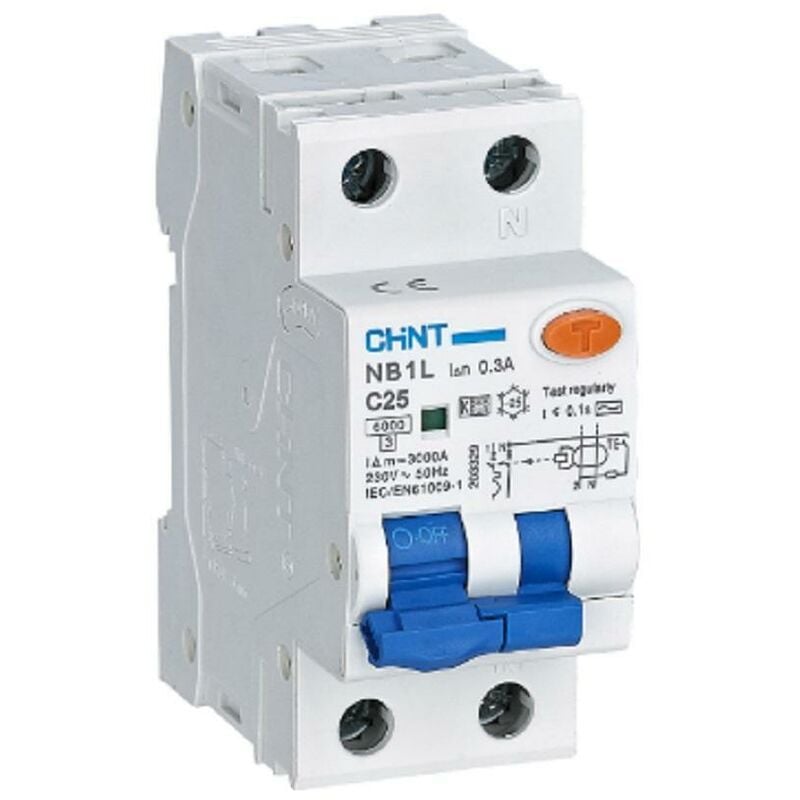 foto del prodotto interruttore magnetotermico nb1l2 c32 1pn 6 ac300 int mtd 1p n chint