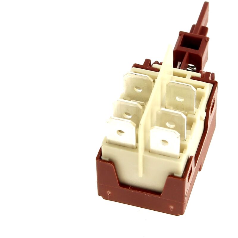 foto del prodotto interruttore on off a 6 pin per lavastoviglie zanussi
