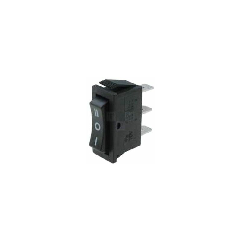foto del prodotto interruttore on off on stretto 15a 250v nero