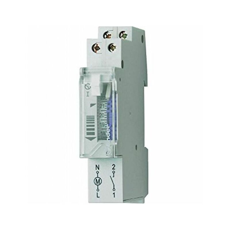 foto del prodotto interruttore orario giornaliero 16a 1 modulo serie 12