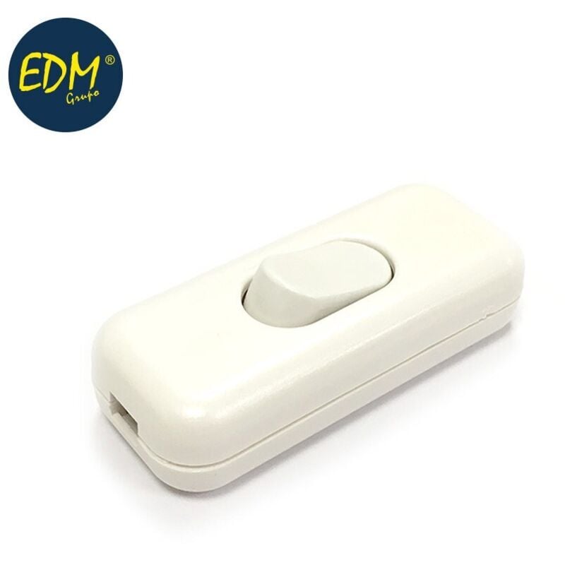 foto del prodotto interruttore passo-passo 3a bianco retrattile edm