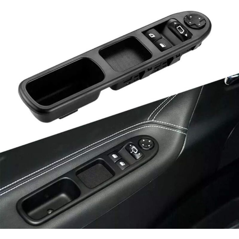 foto del prodotto interruttore principale alzacristallo elettrico lato guida alzacristallo anteriore sinistro 6554.qc, interruttore alzacristallo compatibile con