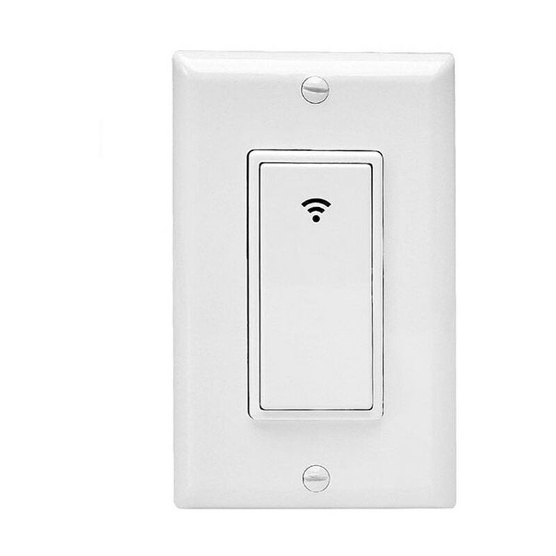 foto del prodotto interruttore push smart wifi e bluetooth dimensione 1 pulsante tuya