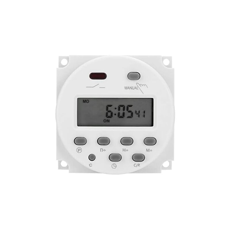 foto del prodotto interruttore rel interruttore digitale a cristalli liquidi programmabile cn101a dc 12v 16 amp spst