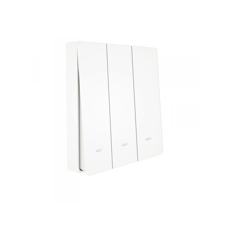 foto del prodotto interruttore rf wireless telecomando senza batteria pila 3 tasti impermeabile ip65 per multi ricevitori cl8220 batteryless
