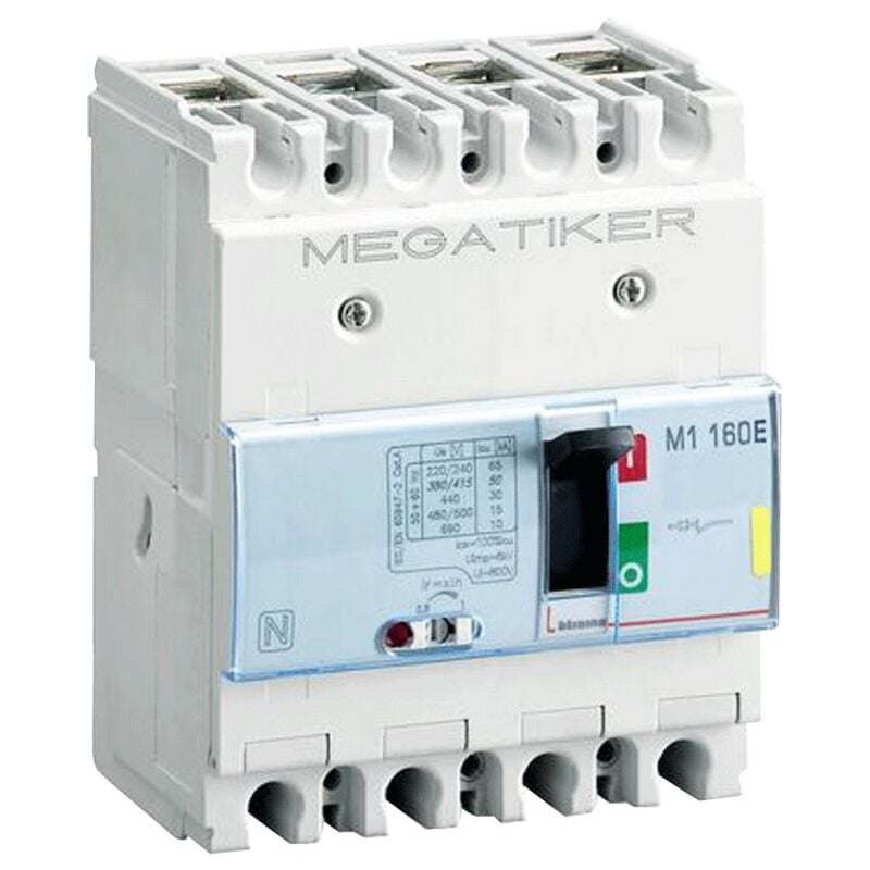 foto del prodotto interruttore scatolato bticino megatiker magnetotermico 160a t714e160