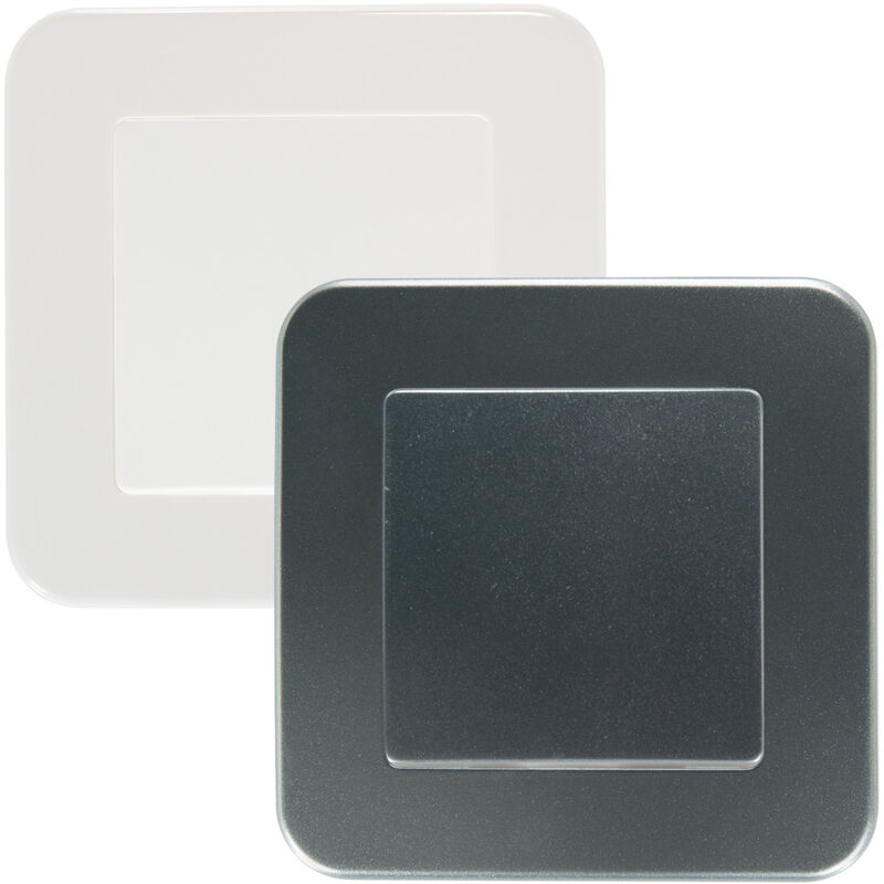 foto del prodotto interruttore semplice incrociato classic argento