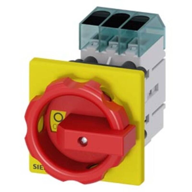 foto del prodotto interruttore sezionatore rosso, giallo 3 poli 16 mm 16 a 690 v ac siemens 3ld30540tk53