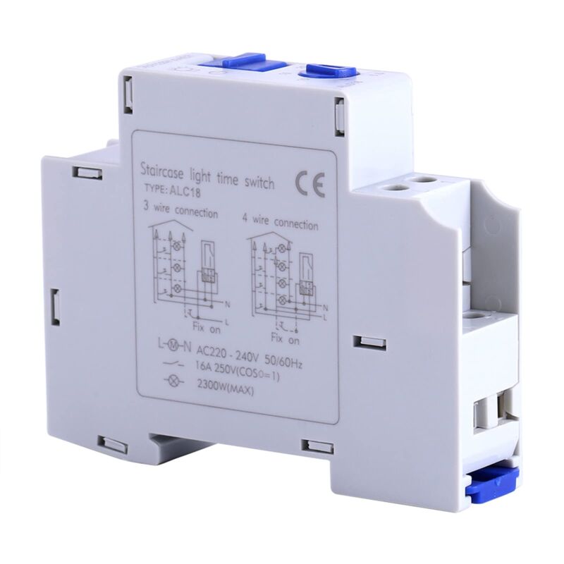 foto del prodotto interruttore timer ej.life interruttore timer elettronico ac 220 240v timer per illuminazione scale per scale domestiche
