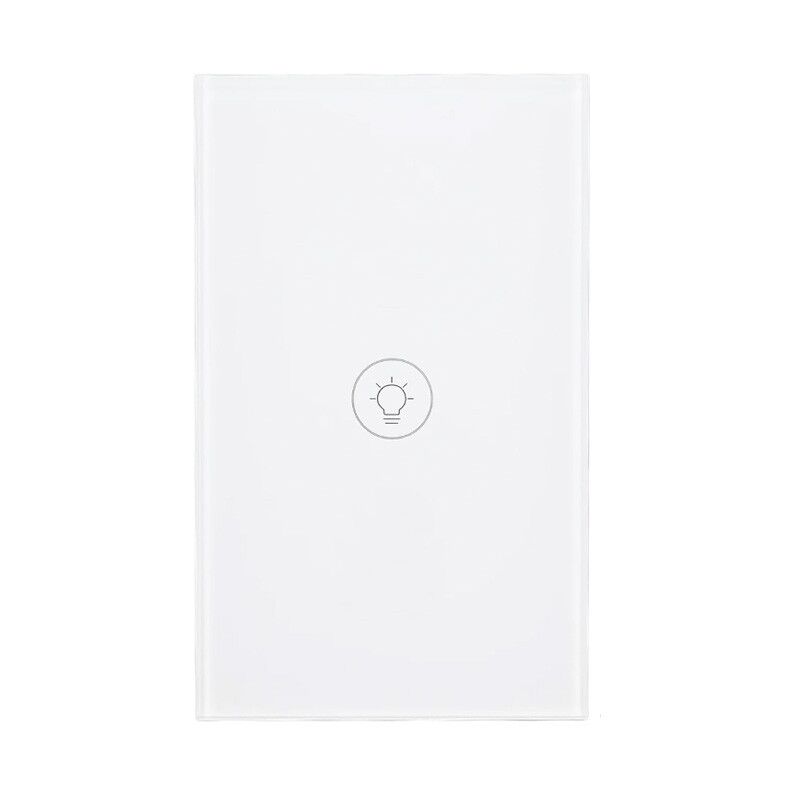 foto del prodotto interruttore touch per luci smart matter wifi dimensione 1 pulsante tuya