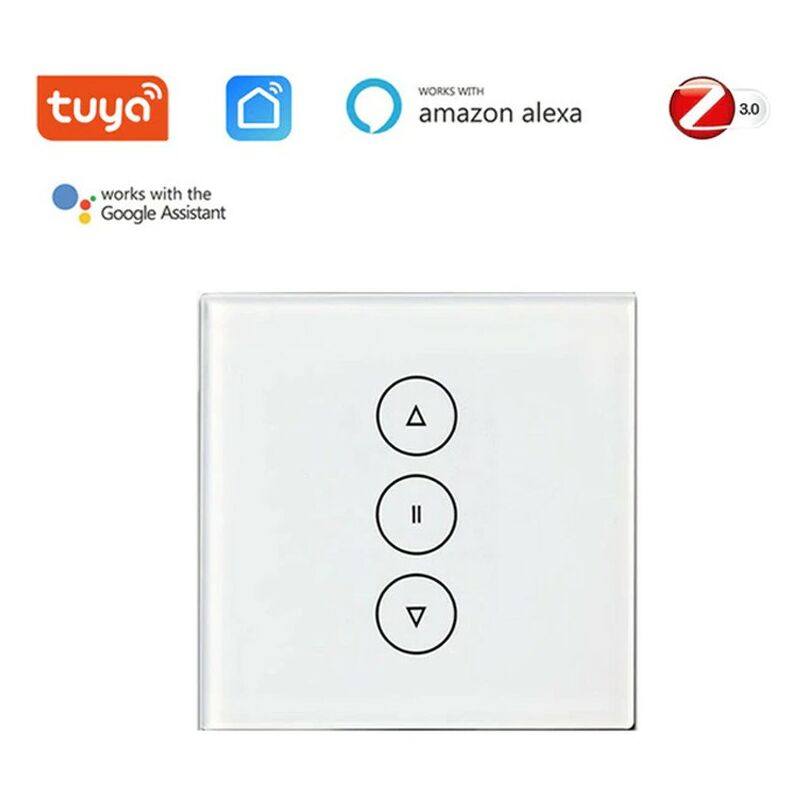 foto del prodotto interruttore touch smart zigbee per tapparelle tuya
