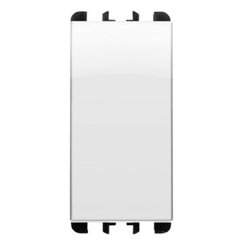 foto del prodotto interruttore unipolare 1p 10a urmet simon nea bianco ghiaccio 10101bg