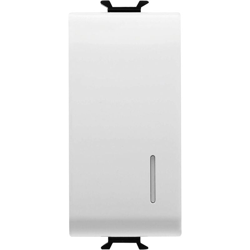 foto del prodotto interruttore unipolare 250v ac 16ax 1m bianco lucido chorusmart gw10002