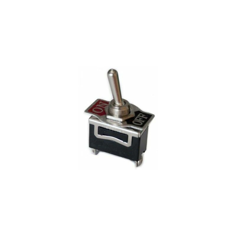 foto del prodotto interruttore unipolare m t base metallica 250 10a 250vfralatn acciaio inossidabile compact