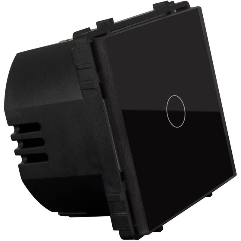 foto del prodotto interruttore wi fi touch semplice modern nero