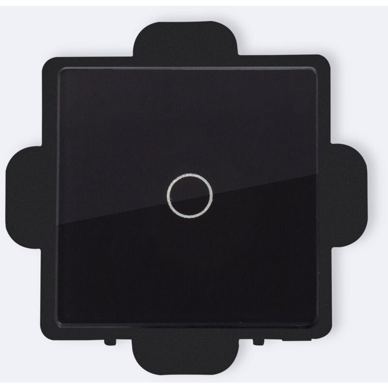 foto del prodotto interruttore wi fi touch semplice modern nero