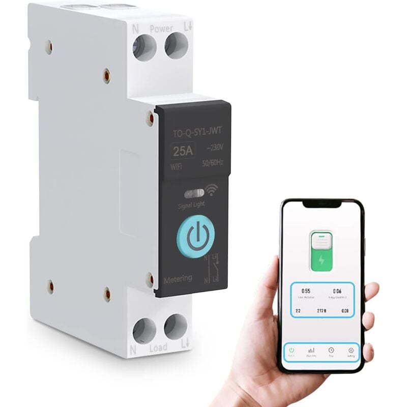 foto del prodotto interruttore wifi intelligente interruttore automatico per la casa controllo remoto del telefono cellulare 3 modalit di temporizzazione per